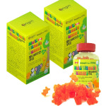 우리아이 영양간식 하루 한알 곰돌이 젤리 멀티 비타민 구미 젤리 3개월 90구미, 2개 : 마림웰스