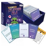 그랜드문 슈퍼 DJ가 어른과 청소년을 위한 의 노래 카드 게임 음악 및 노래방 파티 게임을 플레이하세요 180 프롬프트 액션 : 텐봉지