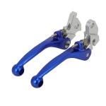 바이크 브레이크 클러치 레버 세트, Pivot 조절 가능한 티타늄 합금 TW200 91-23 XT250 08-23 TTR 125 L/LE 00-23 WR250R 07- : DreamMALL