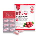 요로건강 파크랜 크랜베리 방광 영양제 유해균흡착 억제 잔뇨 요로바이오케어 60캡슐, 1개 : 씨에이치바이오샵