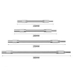 금속 유연한 샤프트 비트 확장 스크루 드라이버 비트 거치대 범용 유연한 호스 카르단 샤프트 전기 드릴 파워 로드 링크 : 탑진1