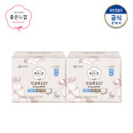 좋은느낌 무표백 유기농 순면 대형 14매 x 2팩 : 제핏스토어