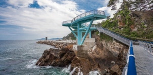 강릉양양속초고성1박2일- 정동심곡바다부채길+경포호+휴휴암+속초해변+설악케이블카+화암사+고성통일전망대 : 트립앤미