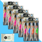 메디케어 숯 칫솔 4입-5개(+휴대용물티슈1개) : 미미하우스코리아