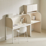 장인가구 토모 1인용 집중력 학생 가정용 일체형 독서실 칸막이 책상 800 : 장인가구아이브