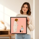 아이방 거실 북카페 인테리어 동화 복금곰 일러스트 : 고마워랑