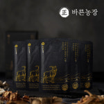바른농장 흑염소진액 엑기스 천마 담은 흑염소즙 흙염소즙 효능 임산부 임신 30포, 4개 : 바른농장스토어