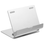 실버 조정 가능 알루미늄 합금 핸드폰 태블릿 접이식 데스크탑 스탠드 노트북 노트북 휴대 핸드폰 마운트 : 탑온1