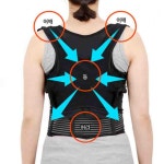 특-고급 자세교정벨트/등관리/조끼형/복대/허리지지/몸매보정/허리/척추/허리보호대/건강관리/압박구조/부모님선물/효도선물 바른자세밴드... 