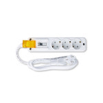 히포 4000W 대용량 고용량 산업용 과부하 배선 누전 차단 멀티탭 콘센트 3구 : 코콤동부점