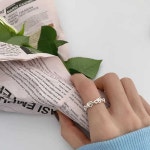 여성 데일리 반지 하트 링 포인트 악세서리 J2096 : 결정