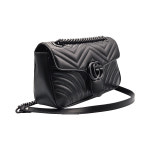 [중고] 구찌 Gucci 443497 블랙 GG 마몽 미디엄 숄더백 : 중고명품 위례