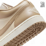 (국내매장판) 에어 조던 1 로우 화이트 데저트 카모 세일 스니커즈 DC0774 203 : 더고트 스토어