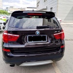 BMW 호환 F25 X3 용 스포일러 ABS 블랙 소재 자동차 리어 윙 프라이머 컬러 트렁크 립 스포일러 2011 : 킹1
