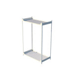 코벡사 2단 스틸 선반장 600x300 2색 철재책장 디자인선반 오픈책장 : 코벡사