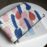 [바이상상] 가죽프린팅 핸드메이드 레더플랫클러치백 (사진편집프로그램) : 바이상상