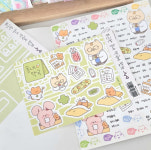 [베리쯔 스튜디오] 푸근한 동네 약국에 왔쯔 씰스티커 / 따뜻한 감성 다꾸템 / 힐링 일상 : 판도라박스 P.B