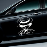 아이놀부 차량용 밀짚모자  원피스 3D 자동차 흠집 스크래치 가림 스티커 : 룰루랄라상사