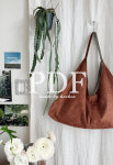 [PDF패턴] [BAG] 960.디얼 숄더백 패턴 : 허허패턴
