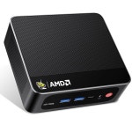 Beelink 미니 PC AMD Ryzen 7 5825U 최대 4 5GHz 8C/16T, SER5 32GB RAM 500GB SSD 그래픽 8코어 2000MHz, M2 SSD 22 : 케이엠일이