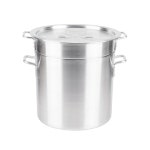 소로 에센셜 - 뚜껑이 있는 알루미늄 이중 보일러 냄비 버터 초콜릿 치즈 카라멜 퐁듀 캔디 디저트 및 소스용 증기 용해 스톡 8 Quarts... 