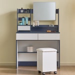 G1391 거울 입식 서랍형 화장대세트 900 서랍 우드 수납 화장대세트 이케아 : 깔꾸미프렌즈