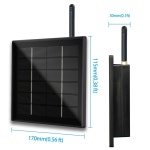 4W 태양광 LORA 노드 868 915MHZ HELTEC LOR 네트워크 전송 N MESHTASTIC 앱 원격 지원 배터리 지역 방수 No Battery LoRa : TRIPPICK