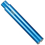 SALI 습식 다이아몬드 코어 드릴 비트 직경 2-1/2 /65mm, 시추 깊이 15 /380mm 콘크리트 코어 드릴 비트, 철근, 벽돌, 블록, 석조가 있는 1-1/4... 