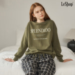 데일리 스트링 긴팔 티셔츠 (DP3LW023A) : 나인식스뉴욕