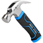 Real Steel 소형 장도리 226.8g(8온스) 미니 프레이밍 해머 여성용 캠핑 자석 네일 스타터 포함 0515 : 온슈어조이