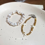 남성 십자가팔찌 팔찌 십자가 패션팔찌 체인 가죽 쥬얼리 흰색 : 현원샵8