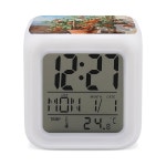 토마토 트리 인 더 코너 패션 디지털 알람 시계 7가지 색상의 LED 조명 : 마사노바