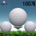 이글엑스 스크린오염방지 무지볼 레인지볼 스크린 GDR 연습용 가성비짱 100개입, 화이트 : 더골프 레인지볼