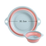 예담소 접이식 실리콘 세면대 L : 로열쌀루트