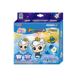 종이나라 캐치 티니핑 글라스아트 썬캐쳐 6 왕자핑 미술 놀이 스테인드글라스 키링 만들기 : 주주베몰