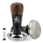 시코리 58mm 에스프레소 변조기, 보정된 스프링이 장착된 프리미엄 바리스타 커피 브레빌 시리즈 포터필터 바스켓용 스테인리스 스틸 리플... 