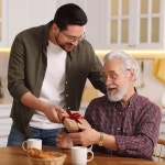 질랄리 남성 팔찌 스테인리스 스틸 블랙 링크 다이아몬드 실버 블루 파티클 주얼리 체인 선물 상자 Black - 1 : 유니쇼핑랩