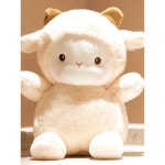 귀여운 코튼 인형 선물 침대 칠석 헝겊 발렌타인 데이 소녀들이 포크 양 23cm 인형 : 픽더글로벌