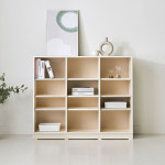 네스트셀 4단 수납 책장 1200 2색 책장인테리어 서재인테리어 거실수납장 : 네스트셀