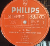 아르튀르 그뤼미오 - Arthur Grumiaux - Bach Sonate Nr.2, Partita Nr.2 LP [성음-라이센스반] [상] : 감성오디오 LPCD 스토어