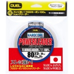 DUEL HARDCORE 80Lbs. HARDCORE POWERLEADER FC 50m 80LbS. H3346 (듀얼) (하드 코어) 플로로 라인 내츄럴 : Lotus23