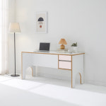 네스트셀 1600책상+미니서랍장우형 3색 컴퓨터데스크 : 네스트셀