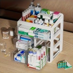 가정용 약장 1개약 관리자서랍형 대용량 약품 다목적 다용도 보관함 : 타이탄 프로그