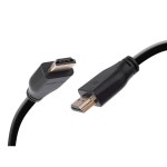 모노프라이스 8K 인증 초고속 HDMI 케이블 - 2.1, 8K@60Hz, 4K@120Hz, 48Gbps, HDR, VRR, CL2 인월 정격, 25피트, 블랙 : 시그턴 Sigtern