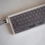 서리로 덥은 흰색 테마 기계식 키보드 캡 60/68/75/87/98/104/108 열 사용 가능 : 차차몰리