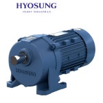효성감속기 F1HM10 3상 1/2마력 0.4KW 수평 1:5-1:100 220/380V : 모터그라운드