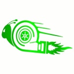 [누리정비]자동차 스티커 3D 15X7.5CM 드리프트 레이스 스타일링 터보 달팽이 멋진 재미 있은 데칼 비닐 레이저 : 칠재윤상사