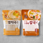 서산 싱싱 멸치국수&바지락칼국수 2봉지, 마을기업 : 충남사회적경제 따숨몰