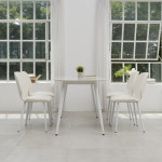 J1274 세라믹 라운드 4인 식탁 세트 1400 : 민쓰상점