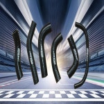 혼다 XR650R XR 00 01 02 03 04 05 06 07 08 09 2000-2009 실리콘 라디에이터 호스 : 먼데이 스토어23